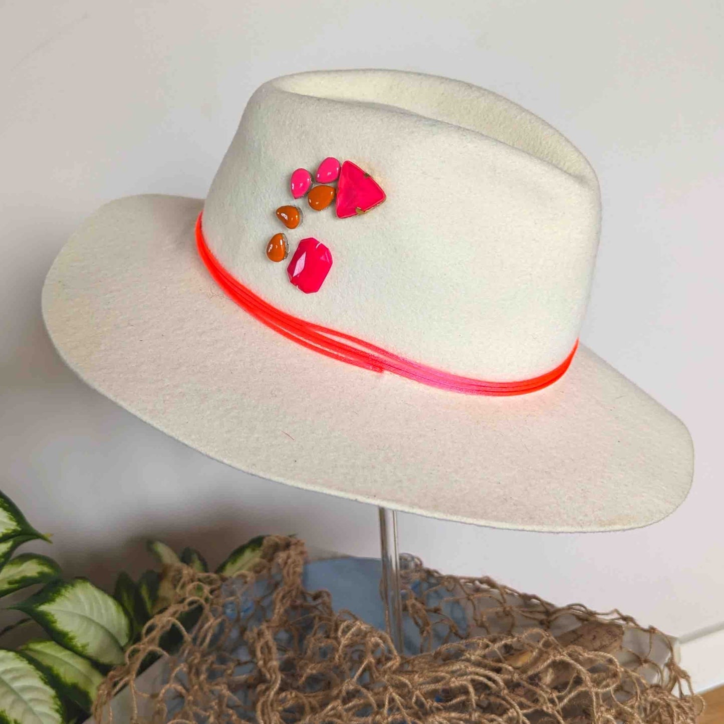 off-white fedora
