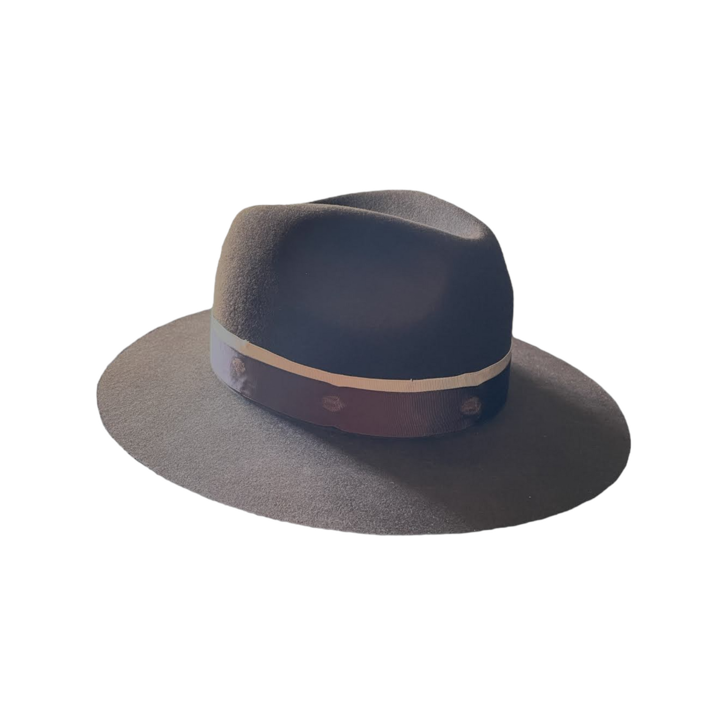 Dark Brown Fedora Wool Hat